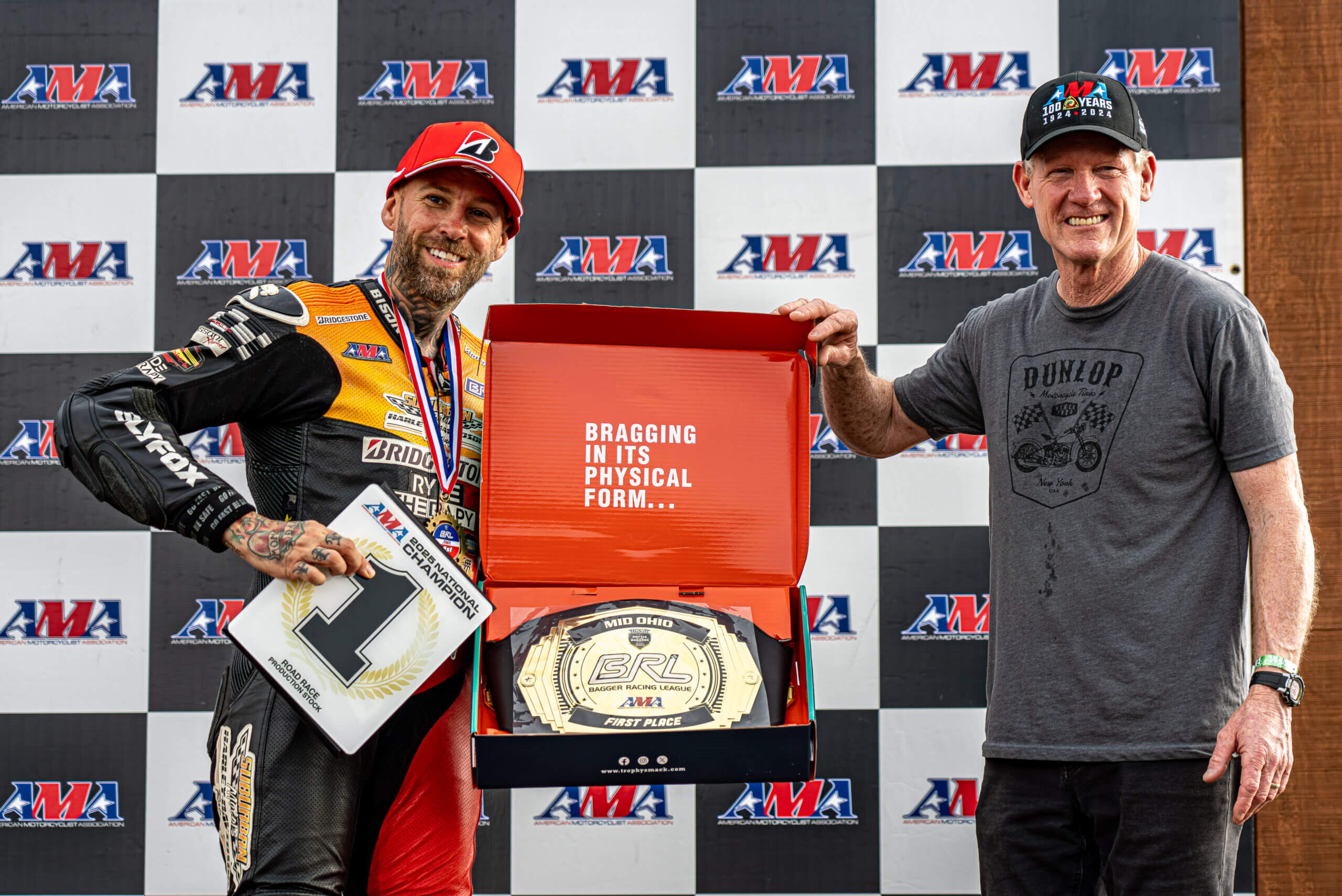 GILMORE AND FOLEY TAKE HOME 2025 AMA BAGGER CHAMPIONSHIPS AT MID-OHIO DURING AMA VMD.